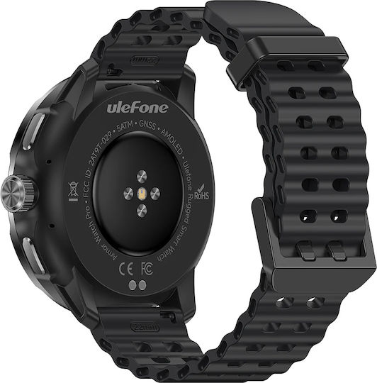 Ulefone Armor Watch Pro 48mm με Παλμογράφο (Μαύρο) - Image 5