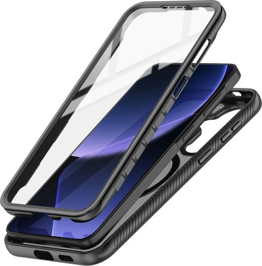 Tech-Protect Defense 360 Full Cover Σιλικόνης / Πλαστικό Μαύρο (Galaxy A57) - Image 2