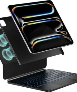 Typecase Edge Flip Cover Ανθεκτική με Πληκτρολόγιο Μαύρη (iPad Pro 13 2024/2025)