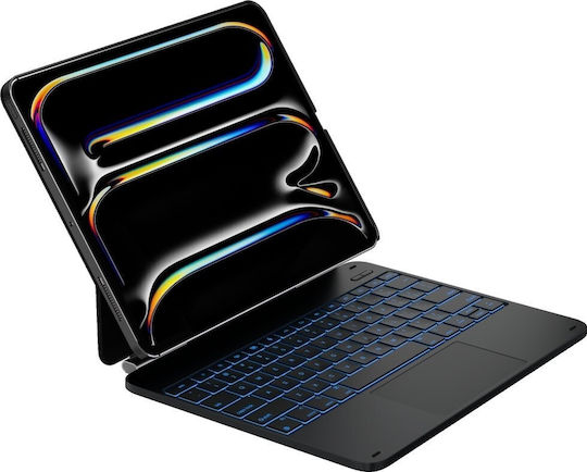 Typecase Edge Flip Cover Ανθεκτική με Πληκτρολόγιο Μαύρη (iPad Pro 13 2024/2025) - Image 3