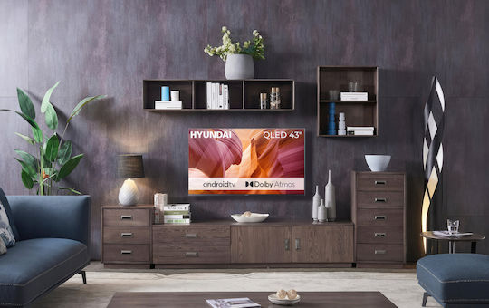 Hyundai Smart Τηλεόραση 43" 4K UHD QLED QLX43850GSMART HDR (2025) - Image 7