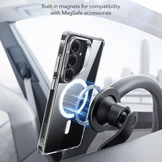 ESR Classic Hybrid Kickstand Back Cover Μεταλλικό Διάφανο (Galaxy S26+) - Image 7