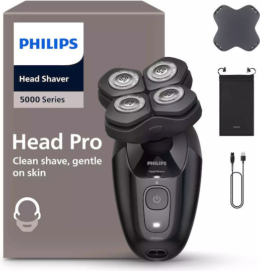 Philips Series 5000 HS5980/15 Περιστρεφόμενη Ξυριστική Μηχανή Προσώπου Επαναφορτιζόμενη - Image 7