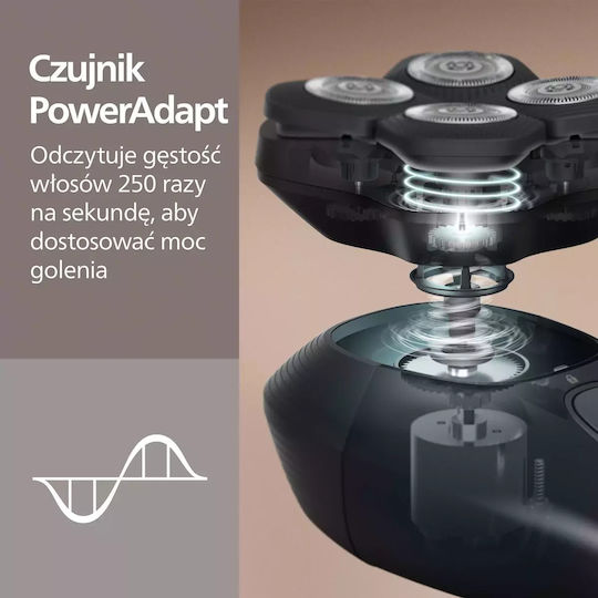 Philips Series 5000 HS5980/15 Περιστρεφόμενη Ξυριστική Μηχανή Προσώπου Επαναφορτιζόμενη - Image 12