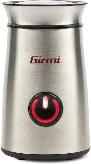Girmi MC01 Ηλεκτρικός Μύλος Καφέ 150W με Χωρητικότητα 50gr Ασημί - Image 2