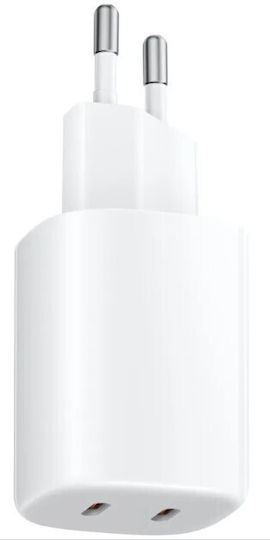 Xiaomi Φορτιστής Χωρίς Καλώδιο με 2 Θύρες USB-C 45W Power Delivery Λευκός (BHR087OEU) - Image 2