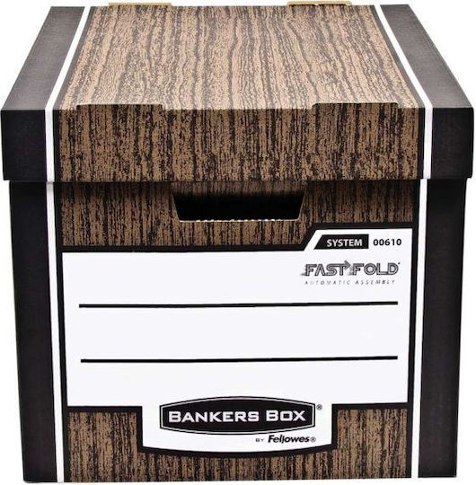 Fellowes Κουτί Αρχειοθέτησης με Καπάκι Bankers 0061001