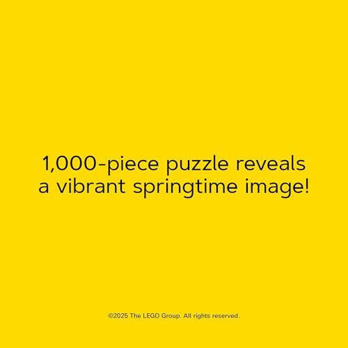 Lego Butterflies & Blooms 1000-piece Puzzle Chronicle Books 0424 - Image 4