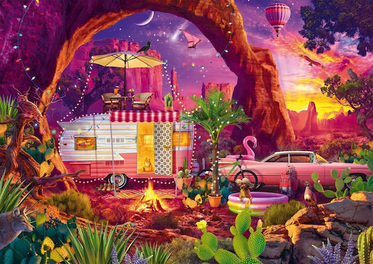 A Desert Camping Paradise Puzzle 2D 1000pcs - Image 2