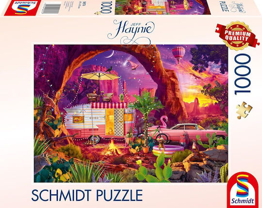 A Desert Camping Paradise Puzzle 2D 1000pcs