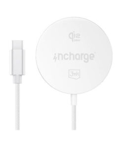 3MK Ασύρματος Φορτιστής Qi2 25W Λευκός (Incharge Align For Android)