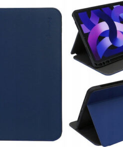 Pomologic Bookfolio Protective Case Ipad Air 10.9" 4/5g Navy