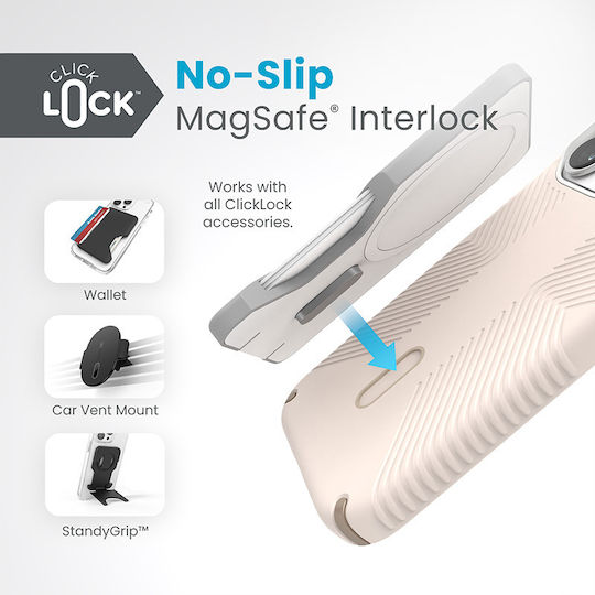 Speck Presidio2 Grip Clicklock Back Cover Πλαστικό Χρυσό (iPhone 15 Pro) 150447-3214 - Image 9