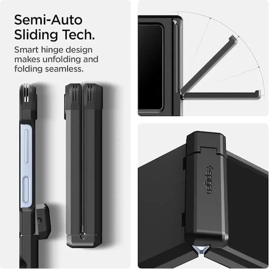 Spigen Tough Book Πλαστικό Μαύρο (Galaxy Z Flip6 / Z Flip7 FE) ACS09807 - Image 11