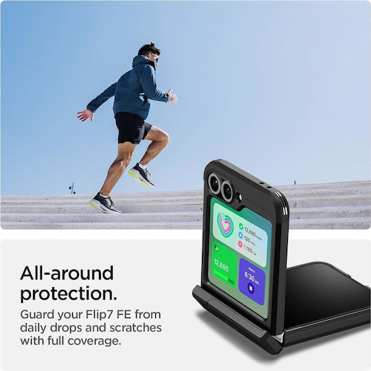 Spigen Tough Book Πλαστικό Μαύρο (Galaxy Z Flip6 / Z Flip7 FE) ACS09807 - Image 3