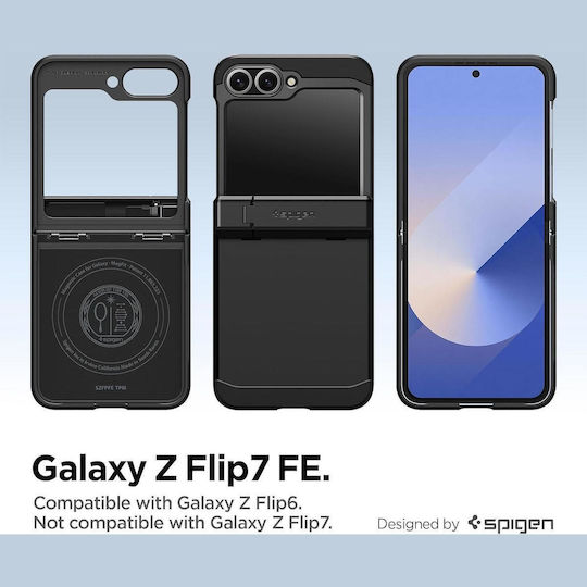 Spigen Tough Book Πλαστικό Μαύρο (Galaxy Z Flip6 / Z Flip7 FE) ACS09807 - Image 12