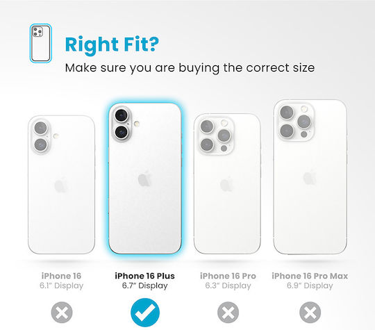 Speck Presidio2 Back Cover Πλαστικό Μπεζ (iPhone 16 Plus) 150712-3214 - Image 8