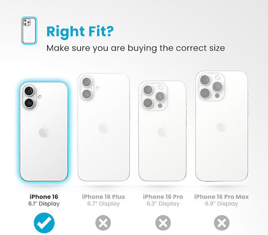 Speck Presidio2 Back Cover Πλαστικό Μπεζ (iPhone 16) 150688-3214 - Image 11
