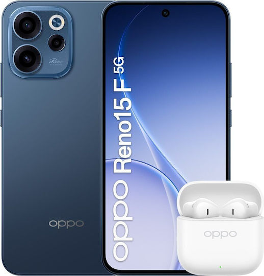 Oppo Reno15 F 5G Dual SIM (8/256GB) Twilight Blue - Image 2