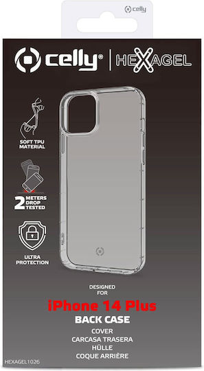 Celly Back Cover Πλαστικό Διάφανο (iPhone 14 Plus) - Image 3
