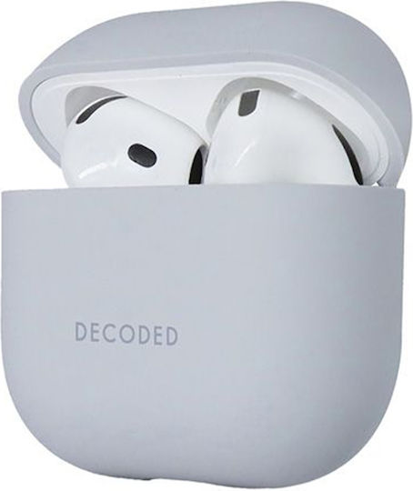 Decoded Aircase Θήκη Σιλικόνης σε Μπλε χρώμα για Apple AirPods 4 - Image 4