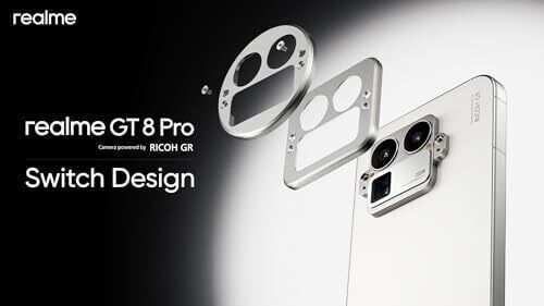 Realme Προστασία Κάμερας Μεταλλικό Πλαίσιο Λευκό για το Realme GT 8 Pro - Image 3