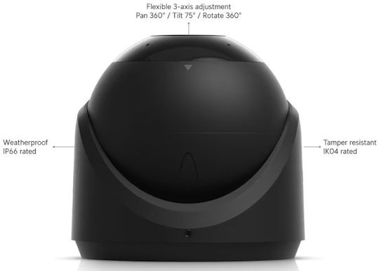 Ubiquiti G6 IP Κάμερα Παρακολούθησης 4K - Image 4