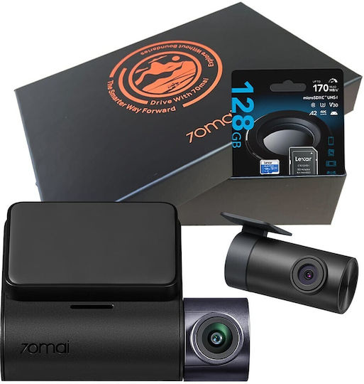70Mai A410 & RC21 Σετ Κάμερα DVR Αυτοκινήτου 1440P με Οθόνη 2" Bluetooth, Wi-Fi, GPS & Κάμερα Οπισθοπορείας - Image 3