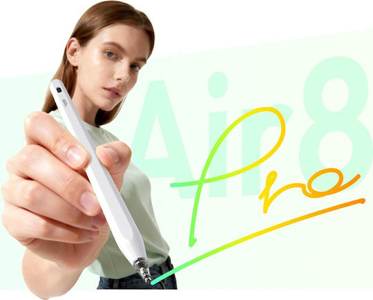 Metapen Air8 Pro Γραφίδα Αφής για iPad σε Λευκό χρώμα - Image 3