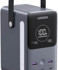 Alternative view of Ugreen PB770 Power Bank 48000mAh 300W με 2 Θύρες USB-A και 3 Θύρες USB-C Power Delivery Γκρι