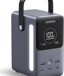Ugreen PB770 Power Bank 48000mAh 300W με 2 Θύρες USB-A και 3 Θύρες USB-C Power Delivery Γκρι