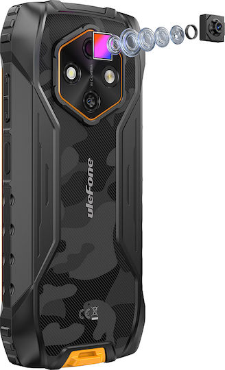 Ulefone RugKing 4 Pro Dual SIM (8/256GB) Ανθεκτικό Smartphone Πορτοκαλί - Image 9