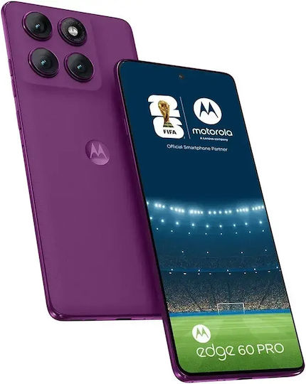 Motorola Edge 60 Pro 5G Dual SIM (8/256GB) Sparkling Grape - Image 3