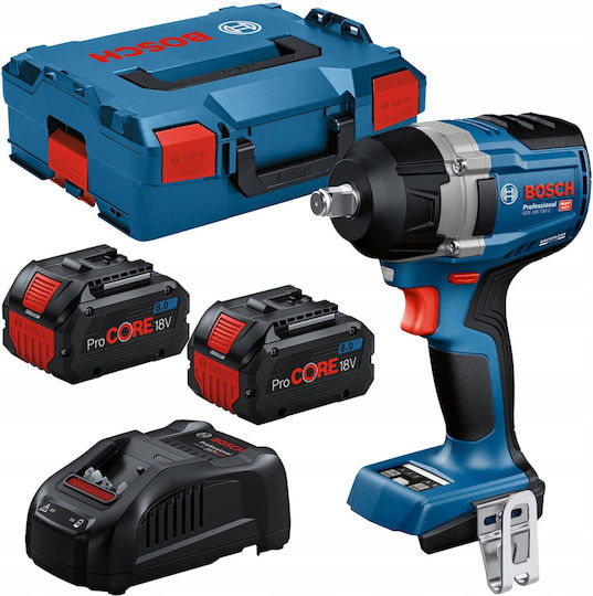 Bosch GDS 18V-750 C Μπουλονόκλειδο Μπαταρίας 18V Solo με Υποδοχή 1/2"