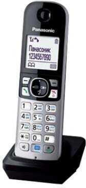 Panasonic Ασύρματο Τηλέφωνο Ασημί - Image 2