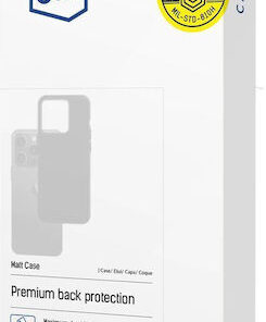 Alternative view of 3MK Back Cover Σιλικόνης Μαύρο (Xiaomi 17)