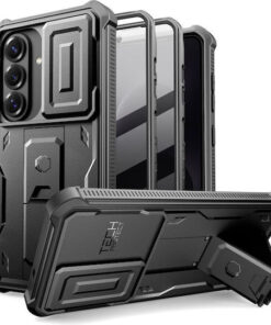 Alternative view of Tech-Protect Cam+ 360 Full Cover Aramid Fiber Μαύρο (Galaxy S26)