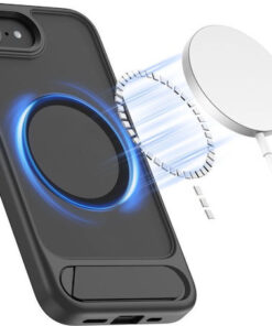 Alternative view of Θήκη Tech-protect Magrack Magsafe Iphone 16e 17e – Matte Black