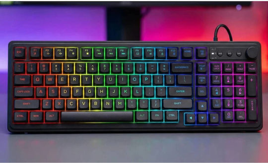 Savio GALAXIS Gaming Πληκτρολόγιο με RGB φωτισμό (Αγγλικό US) - Image 7