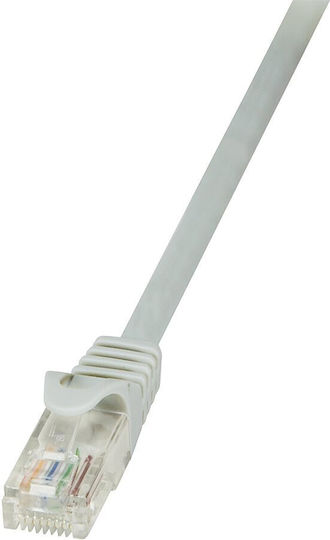 LogiLink U/UTP Cat.5 Καλώδιο Δικτύου Ethernet 0.5m Γκρι 1τμχ CP1022U - Image 3