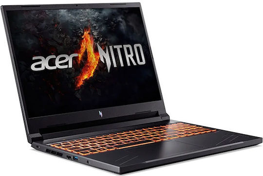 Acer Nitro V16 ANV16-41 16" FHD+ 165Hz (Ryzen 5-8645HS/16GB/512GB SSD/GeForce RTX 4050/W11 Home) Obsidian Black (US Keyboard) - Image 4