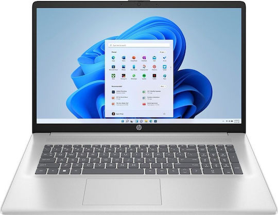 HP 17-cn4009nw 17.3" IPS FHD (Core 5-120U/16GB/512GB SSD/W11 Home) Silver (US Keyboard)