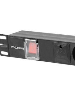 Alternative view of Lanberg Πολύπριζο Rack PDU-05F-0200-BK 1τμχ