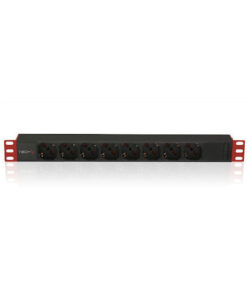 Alternative view of Techly Πολύπριζο Rack 107746 1τμχ