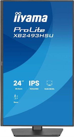 Iiyama XB2493HSU-B1 IPS Monitor 23.8" FHD 1920x1080 με Χρόνο Απόκρισης 4ms GTG - Image 4