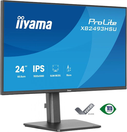 Iiyama XB2493HSU-B1 IPS Monitor 23.8" FHD 1920x1080 με Χρόνο Απόκρισης 4ms GTG - Image 5