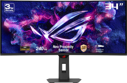 Asus Strix XG34WCDMTG Ultrawide OLED Curved TV Monitor 34" QHD 3440x1440 240Hz - Image 2