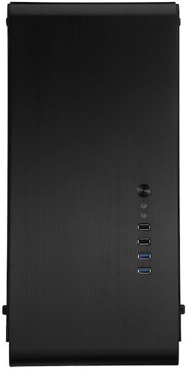 Jonsbo UMX4 Midi Tower Κουτί Υπολογιστή με Πλαϊνό Παράθυρο Μαύρο - Image 3