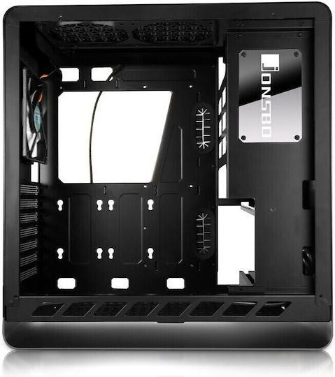 Jonsbo UMX4 Midi Tower Κουτί Υπολογιστή με Πλαϊνό Παράθυρο Μαύρο - Image 8