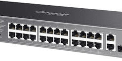 Alternative view of TP-LINK Omada v1 Managed L2 PoE+ Switch με 26 Θύρες Gigabit (1Gbps) Ethernet και 2 SFP Θύρες